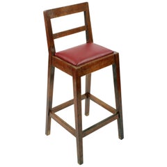 Oak Clerk's High Chair