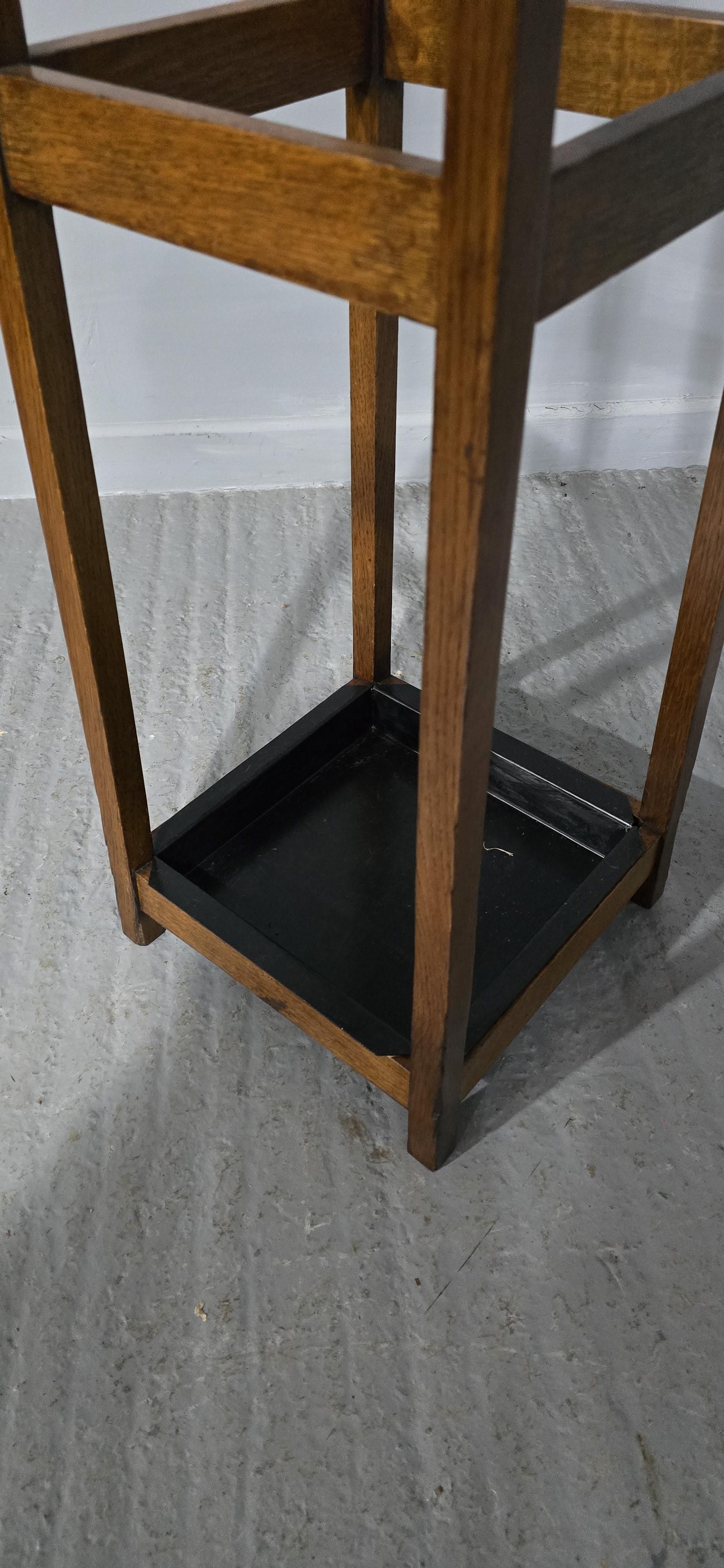 XX secolo Appendiabiti a stelo in Oak