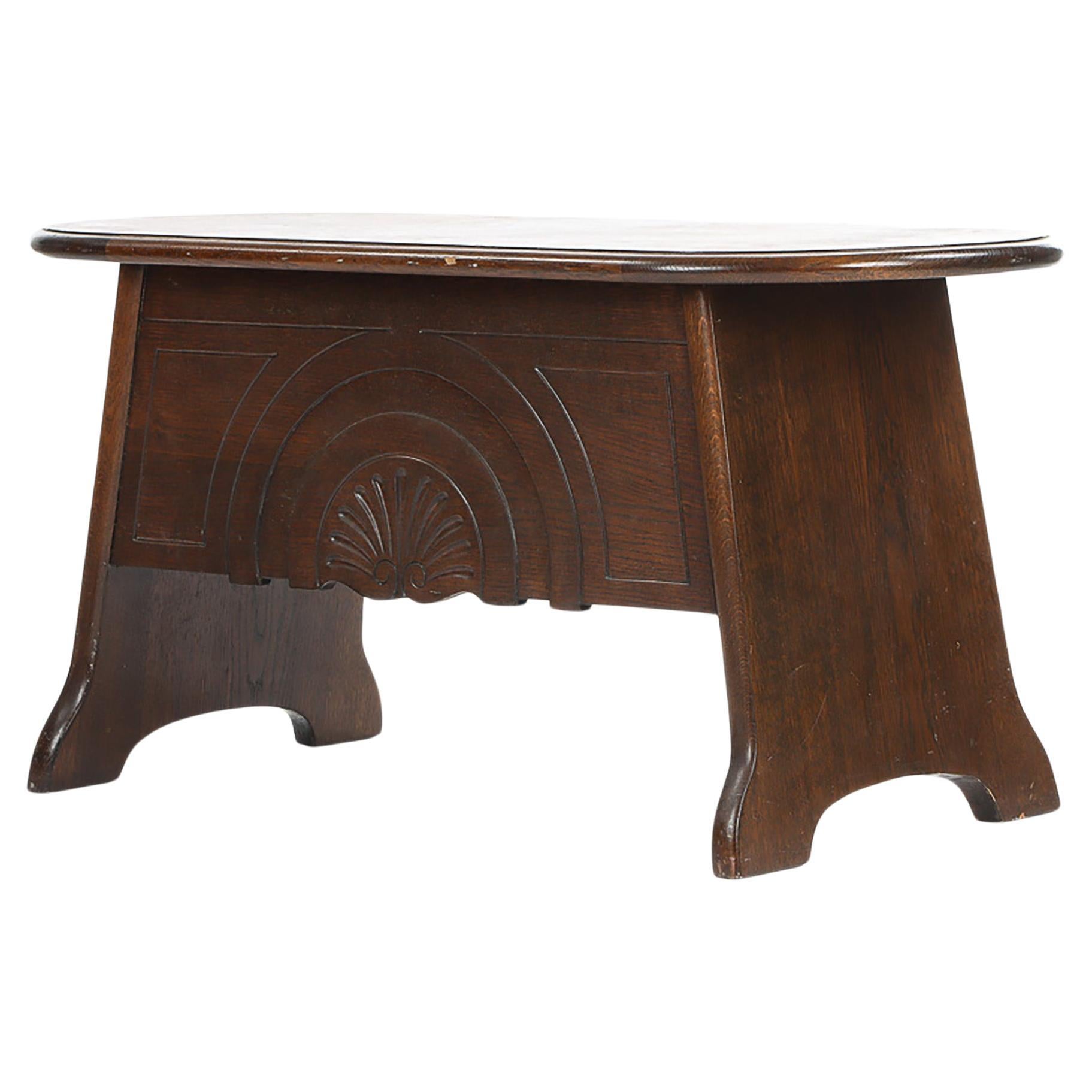 Table basse en Oak