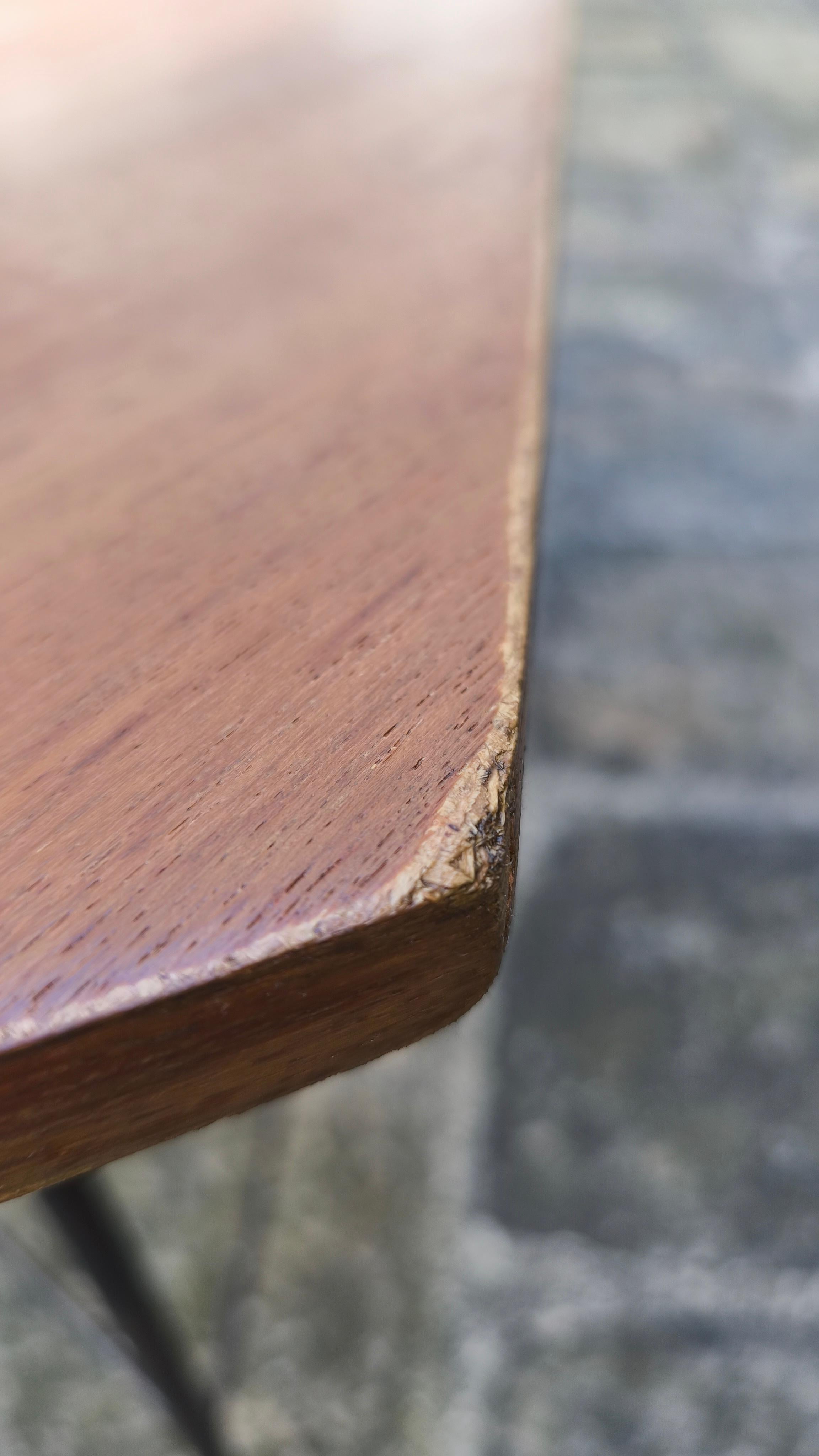 Table basse ou d'appoint en Oak par Gio Ponti pour ISA Bergamo, Italie, années 1950 en vente 2