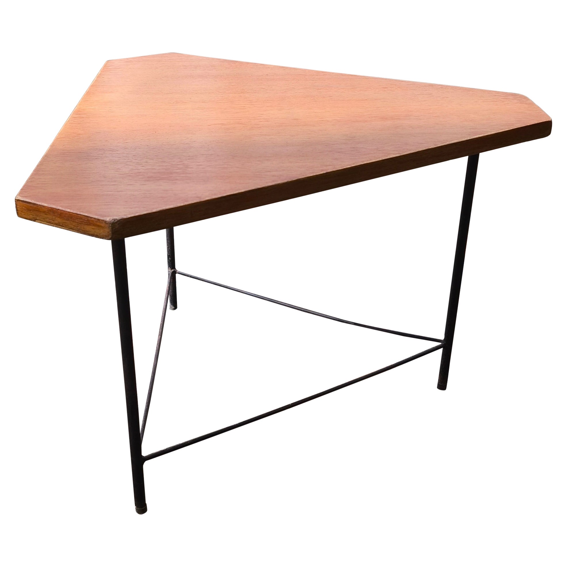 Table basse ou d'appoint en Oak par Gio Ponti pour ISA Bergamo, Italie, années 1950 en vente