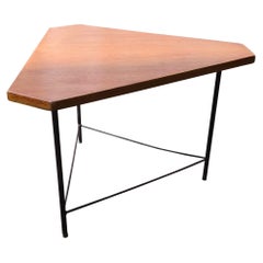 Table basse ou d'appoint en Oak par Gio Ponti pour ISA Bergamo, Italie, années 1950