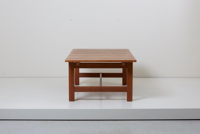 Mid-Century Modern Oak Coffee Table by Kurt Ostervig, Denmark, 1960s For Sale
