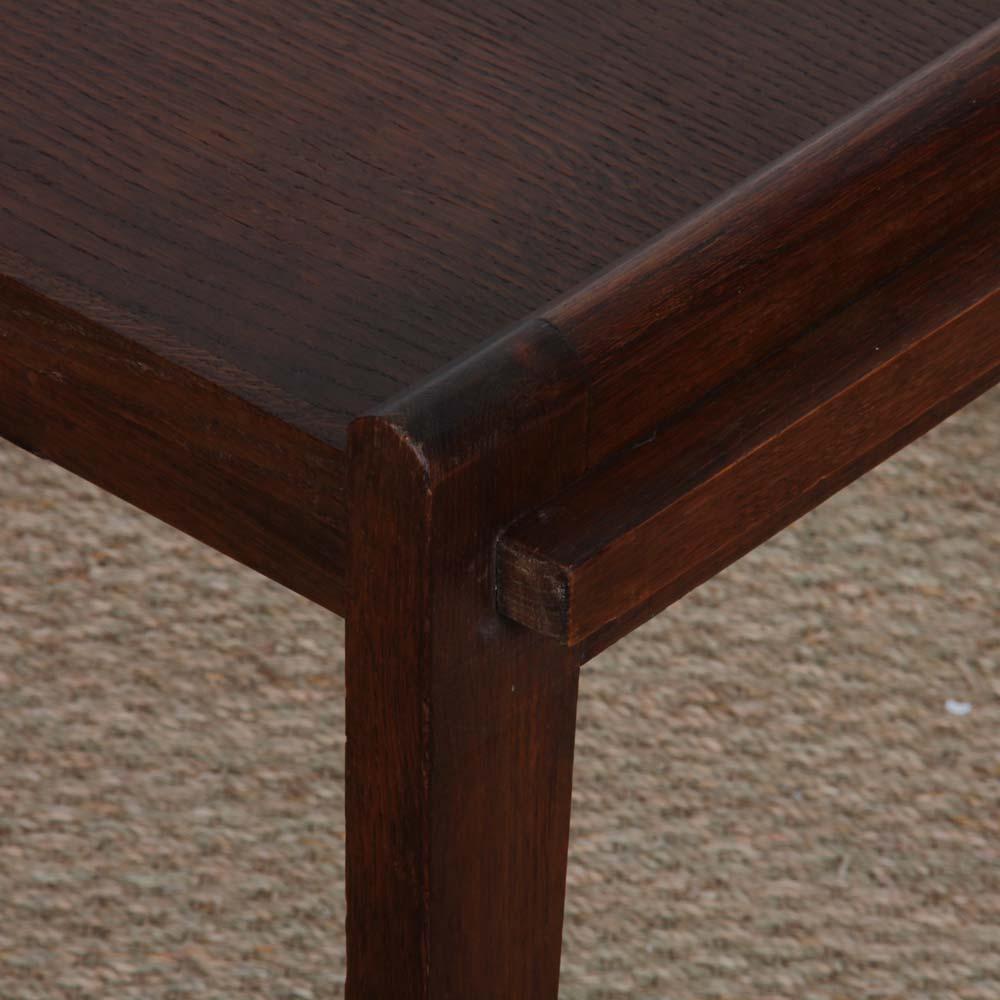 Francese Oak coffee table by René Gabriel for Lieuvin, 1946 in vendita