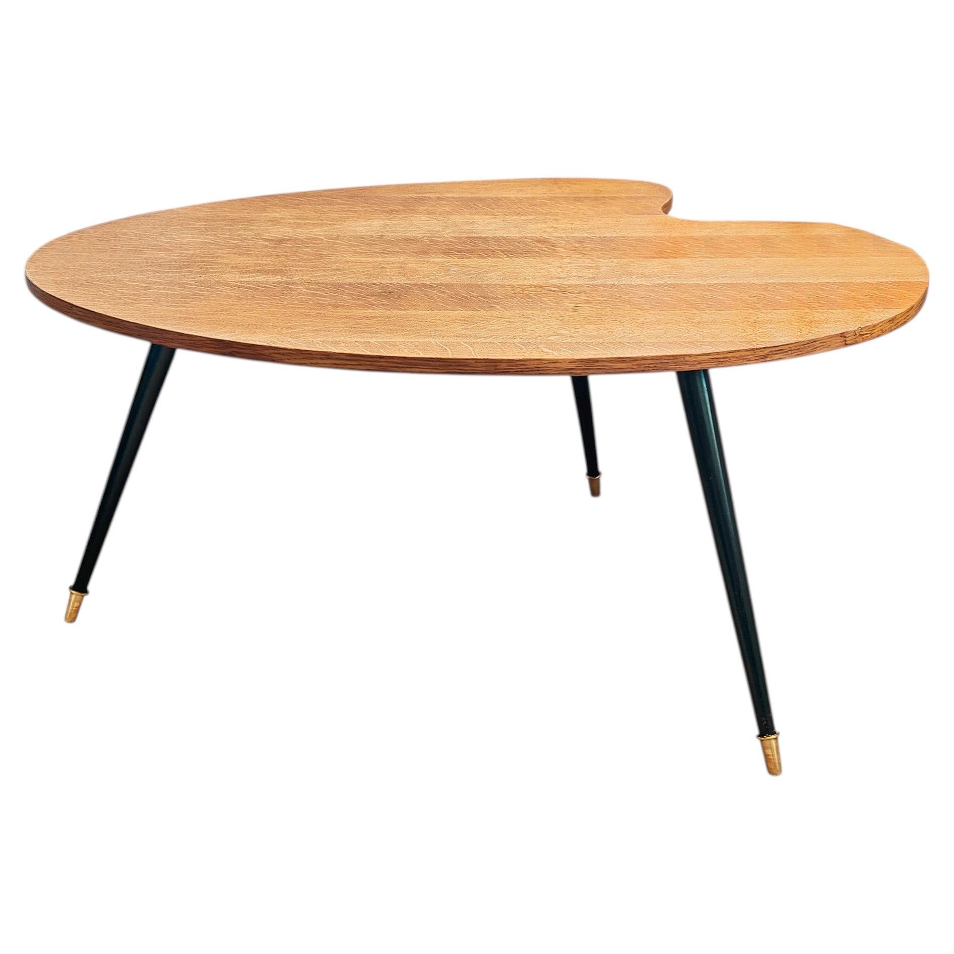 Mesa baja de roble - Francia 1950 en venta