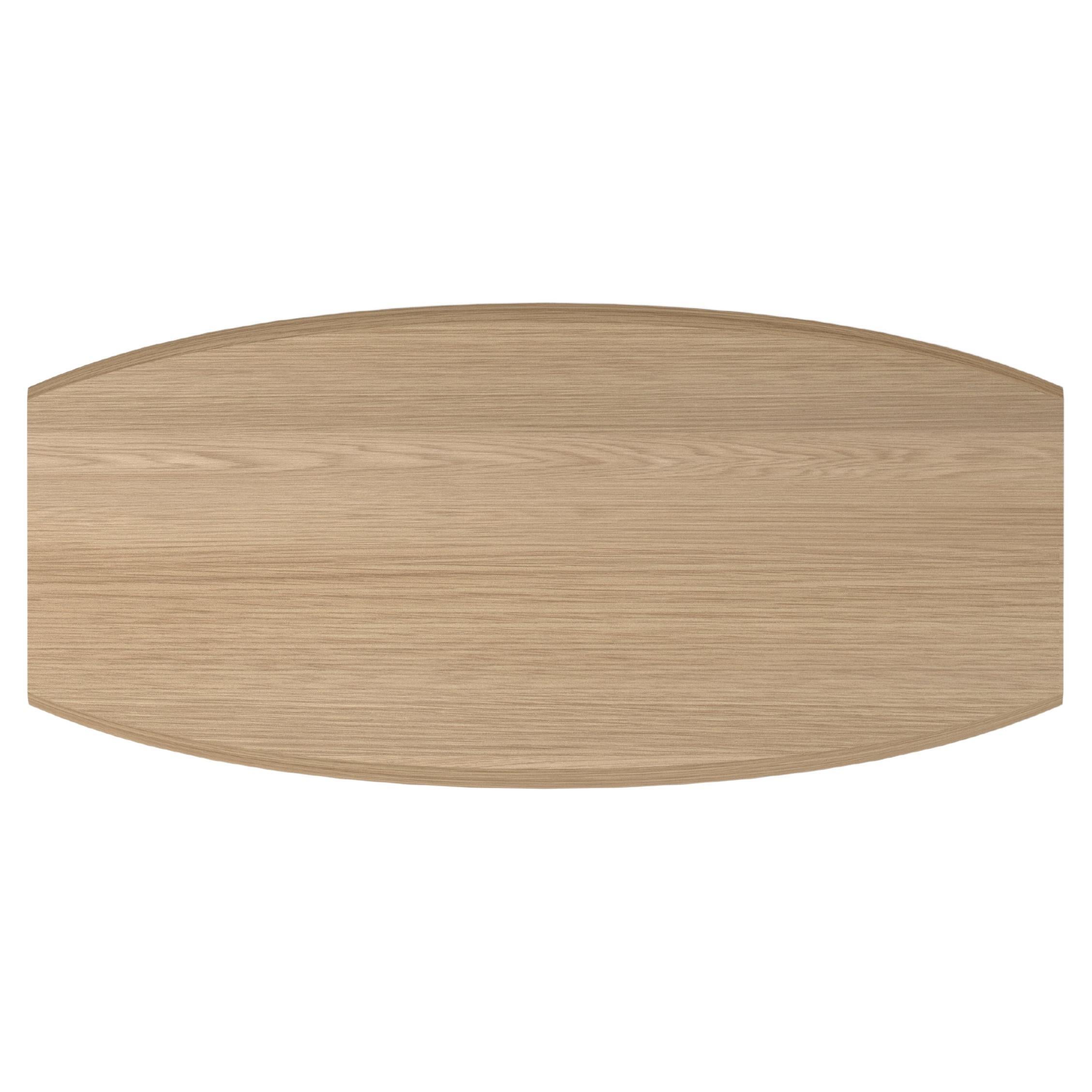 Peana Couchtisch, Bank aus Massivholz in Eiche Natur von Joel Escalona (Eichenholz) im Angebot