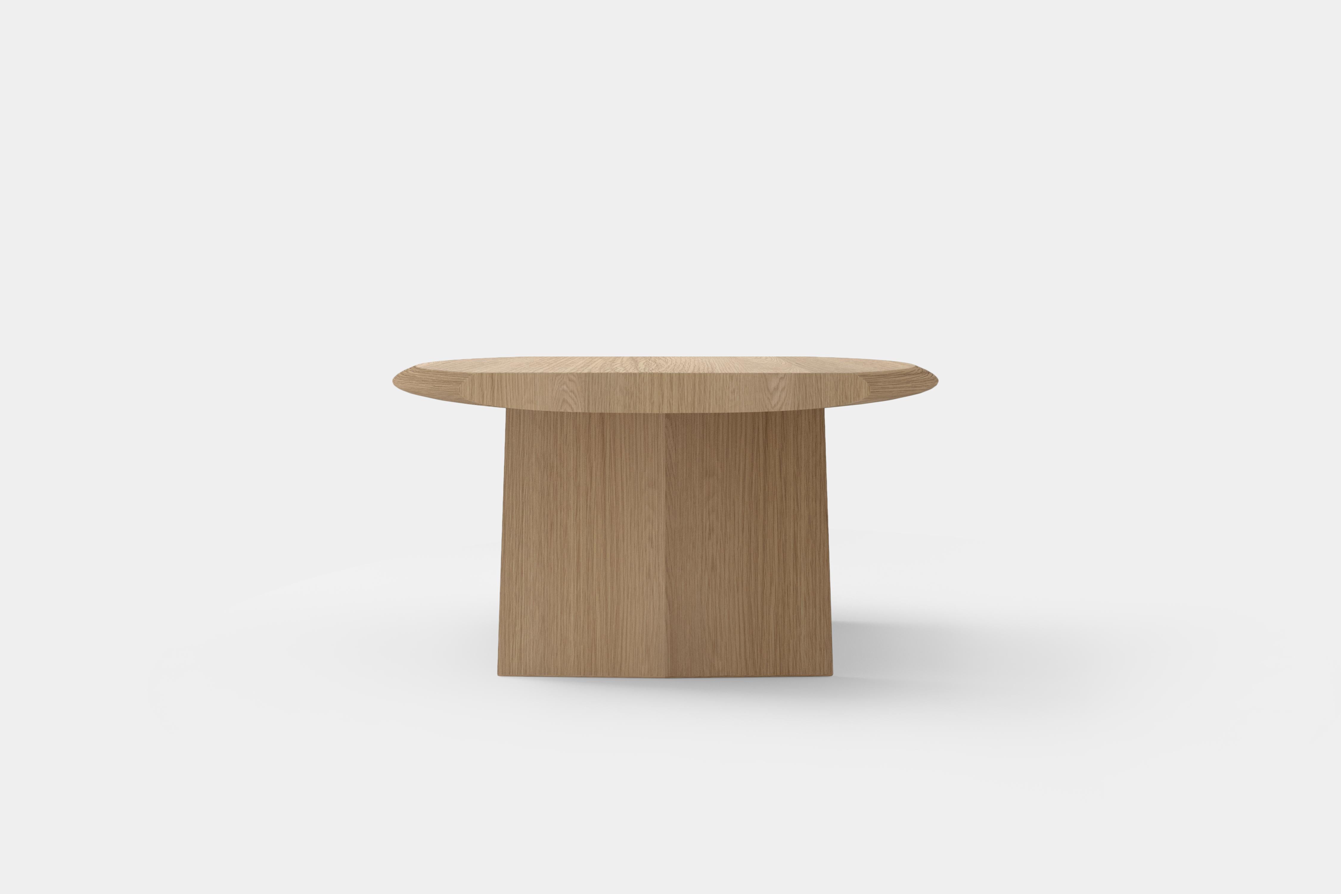 Peana Coffee Table, Bench in Natural Oak Solid Wood Finish by Joel Escalona Neuf - En vente à Estado de Mexico CP, Estado de Mexico