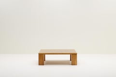 Table basse en chêne de Rolf Middelboe & Gorm Lindum pour Tranekaer, Danemark, années 1970