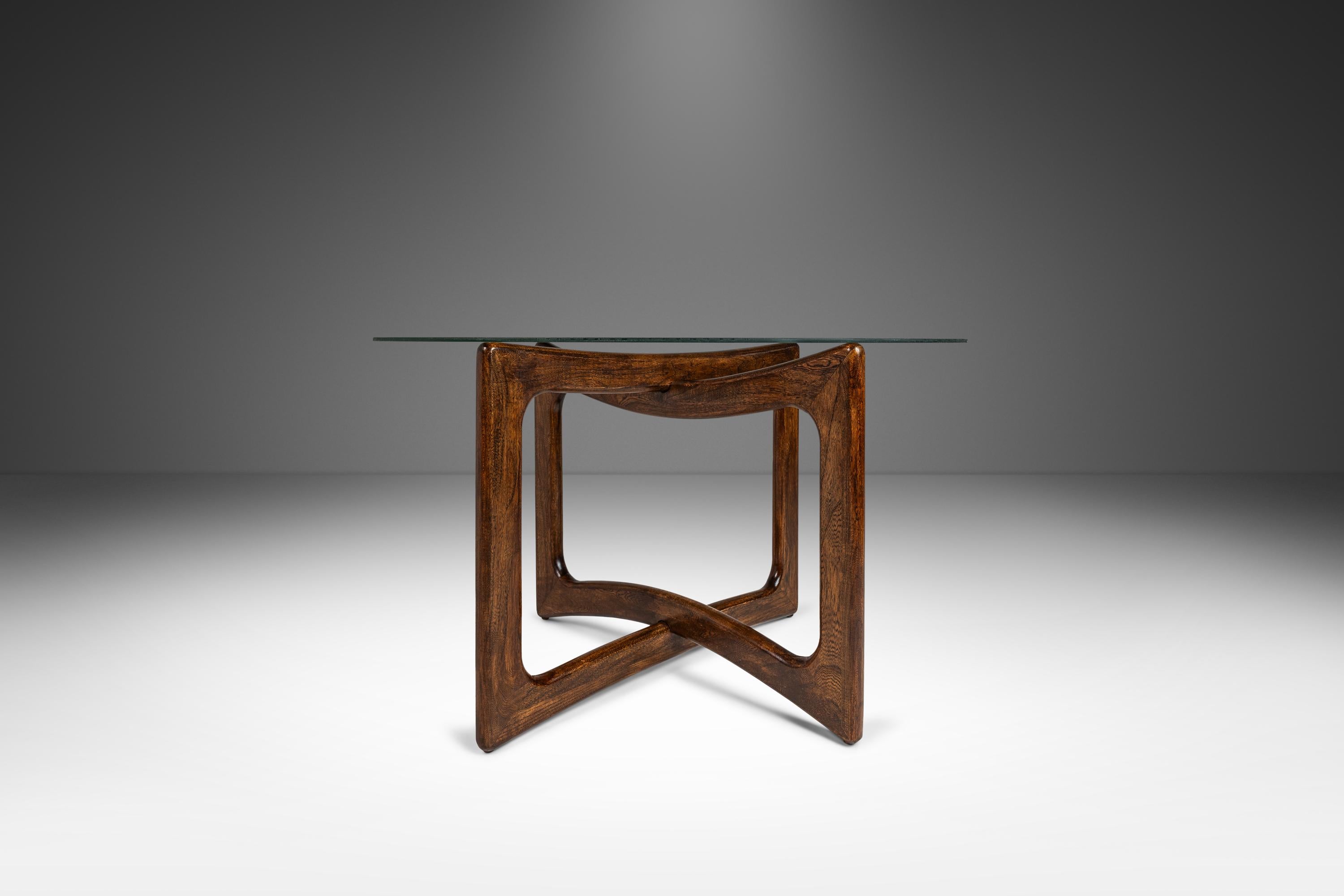 Glass Coffee Table Attributed to Adrian Pearsall for Craft Associates, USA, 1960 5