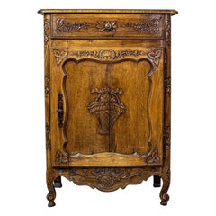 Oak Commode from the Late 19th Century