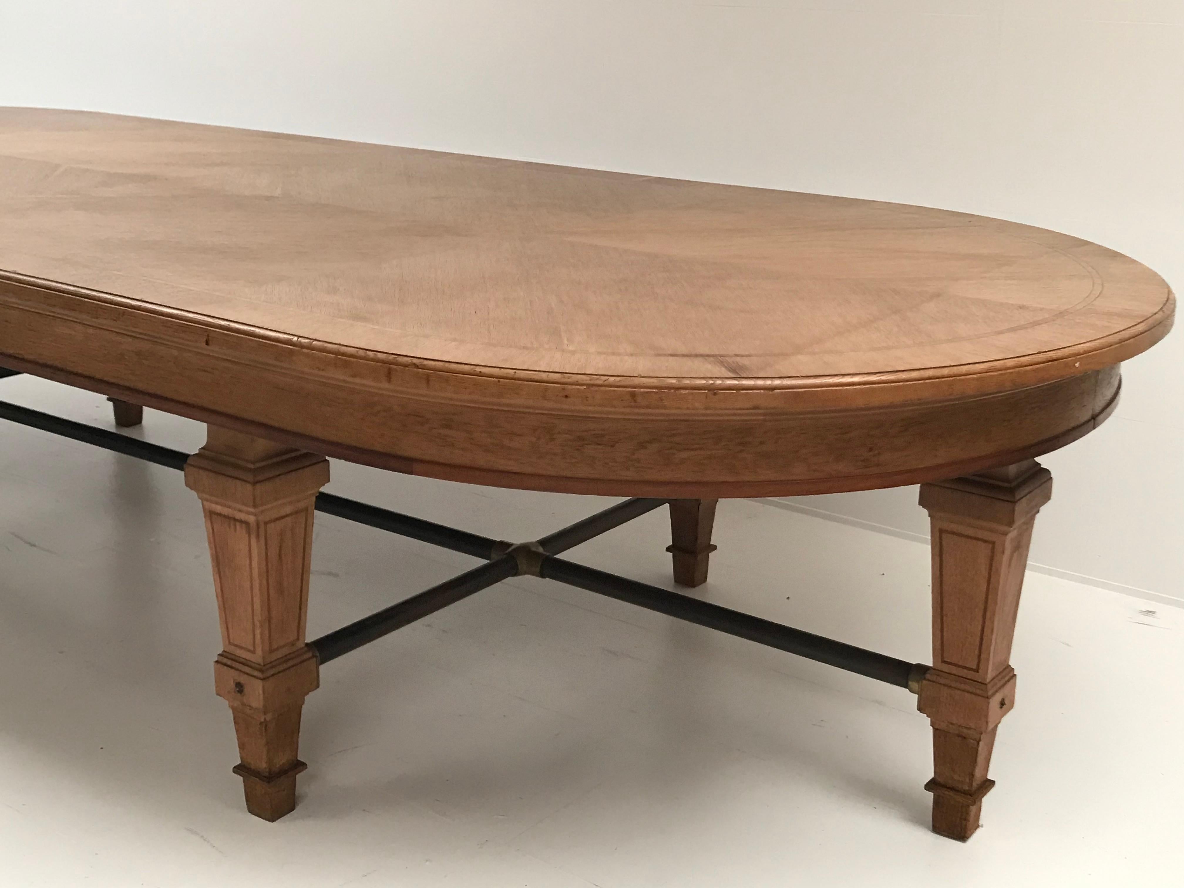 Oak Conference Table, France 6