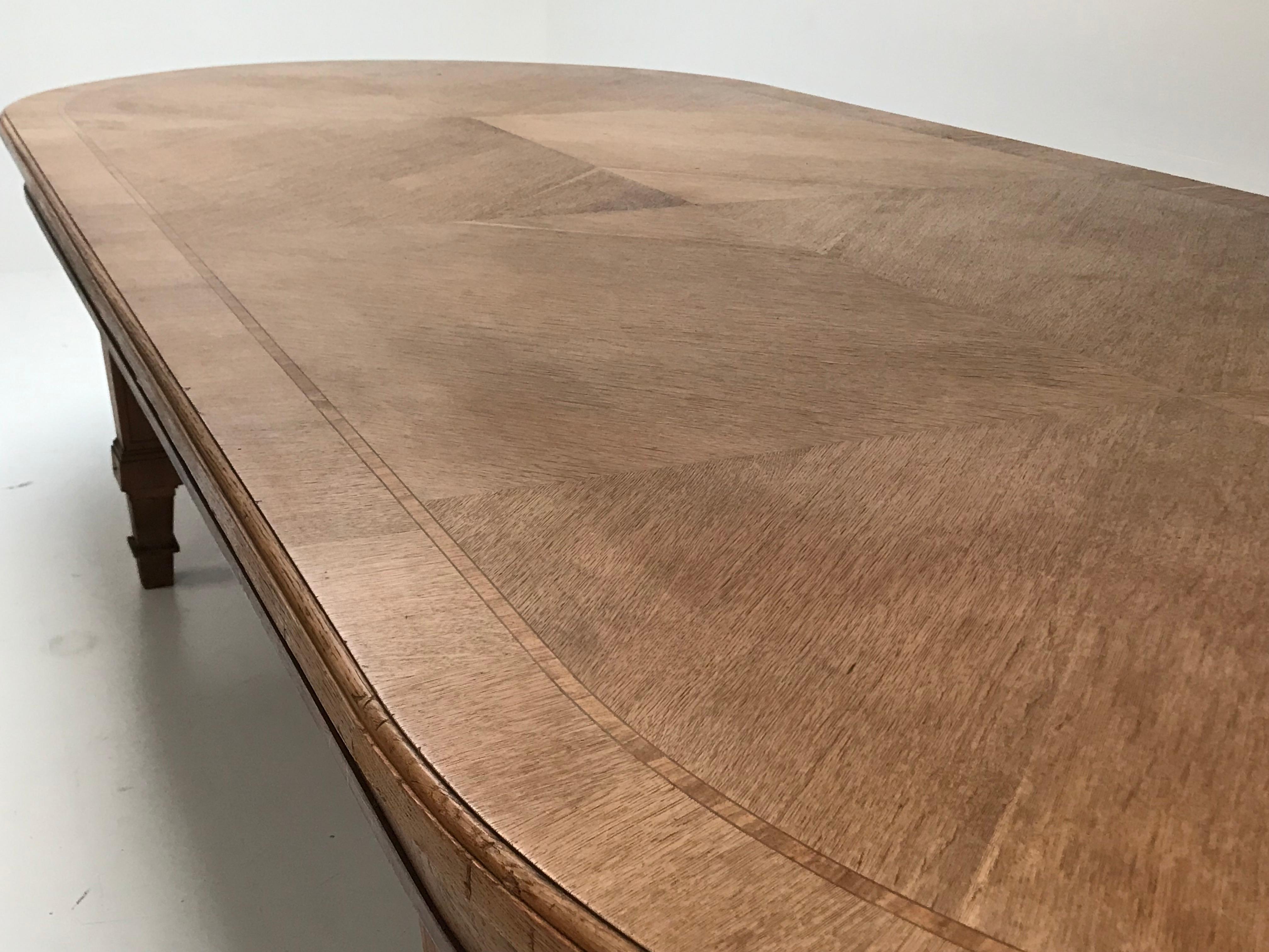 Oak Conference Table, France 9