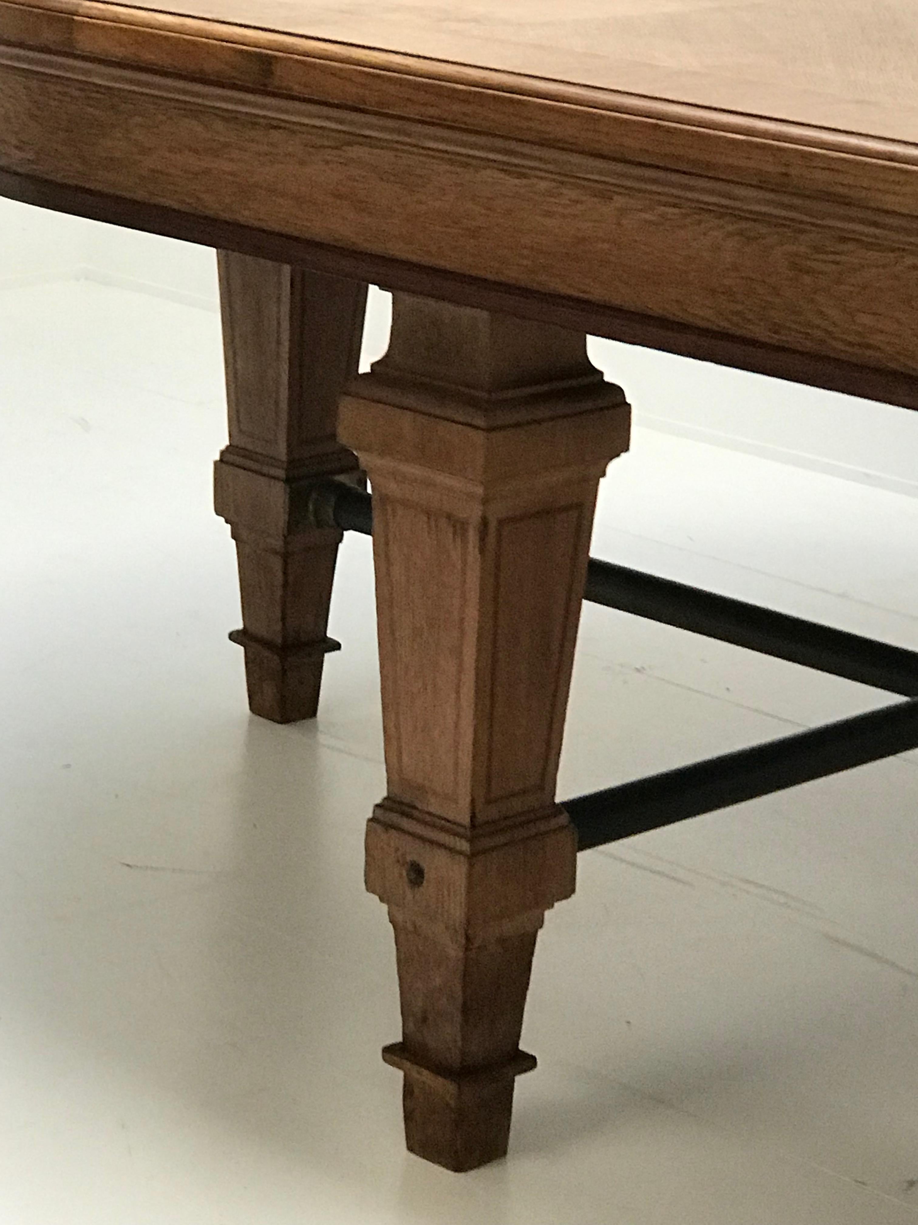 Oak Conference Table, France 13