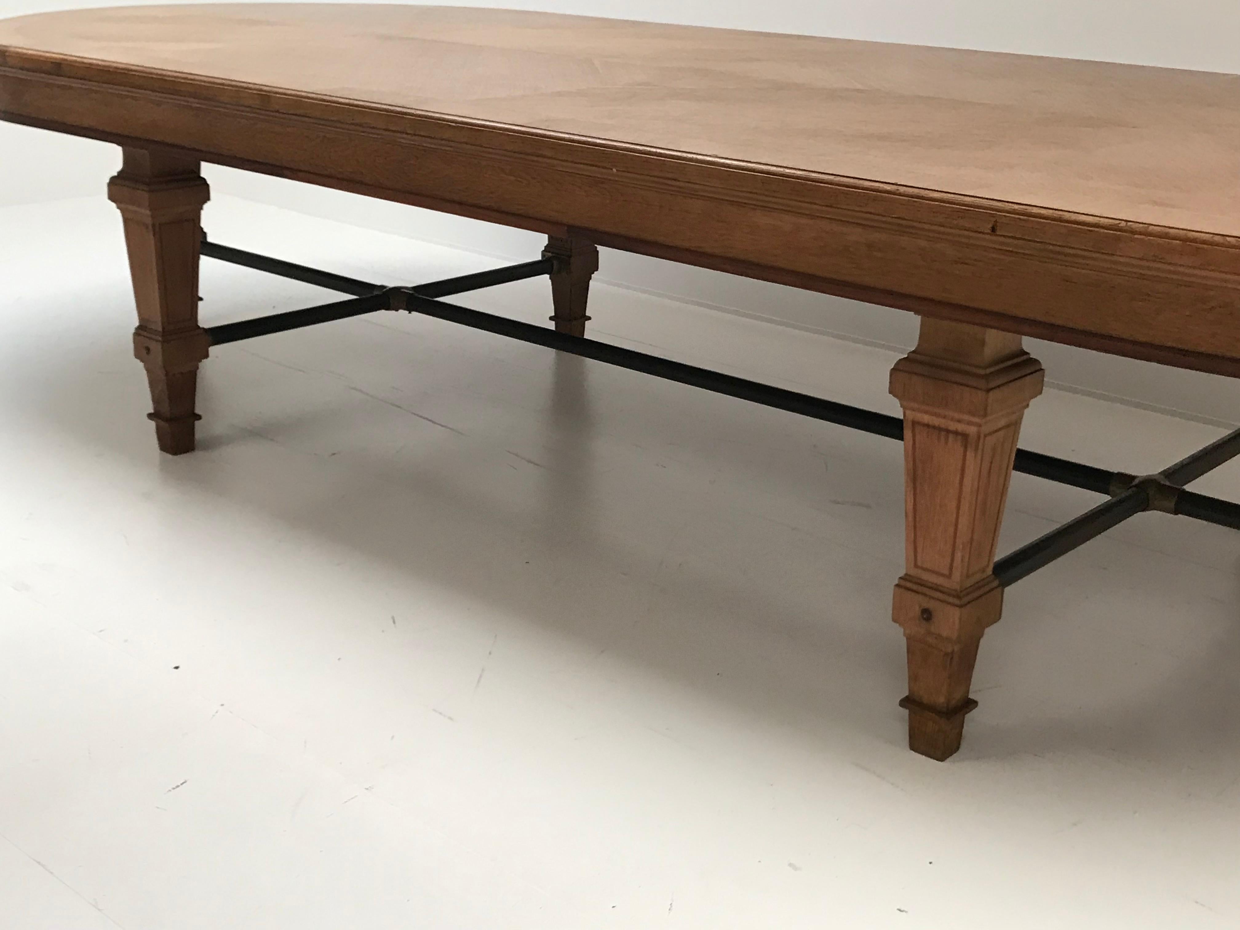 Oak Conference Table, France 2