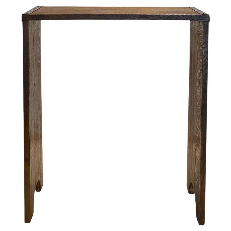 Tavolino da salotto in Oak, nello stile di Pelletier e Jourdain, Francia, anni '30 in vendita