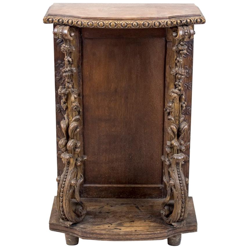 Oak Console-Stand, 18th and 19th Century For Sale
