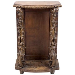 Oak Console-Stand, 18th and 19th Century