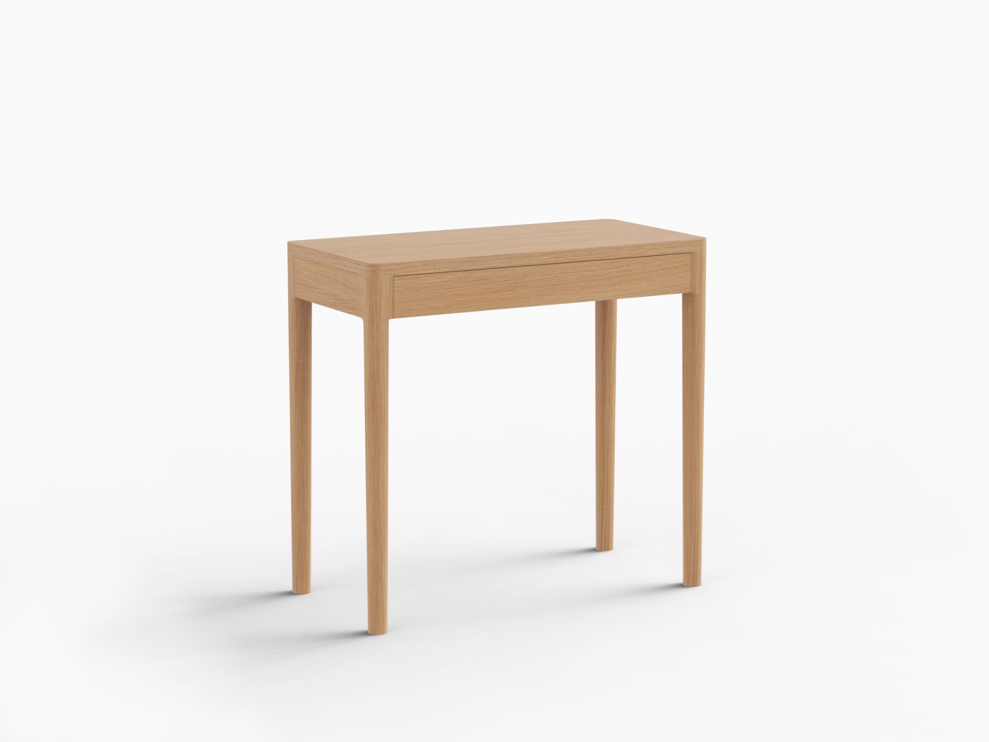 Add refined elegance to any space with this Oak Console Table, minimalist modern design, handcrafted in Portugal.
Its slim profile is perfect for entryways, living rooms, or behind sofas, offering functional surface space without overpowering the