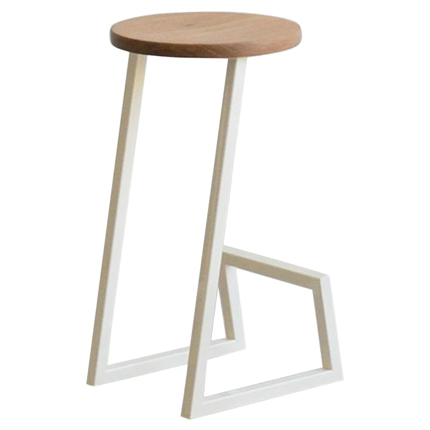 Oak Corktown Bar Stool by Hollis & Morris For Sale