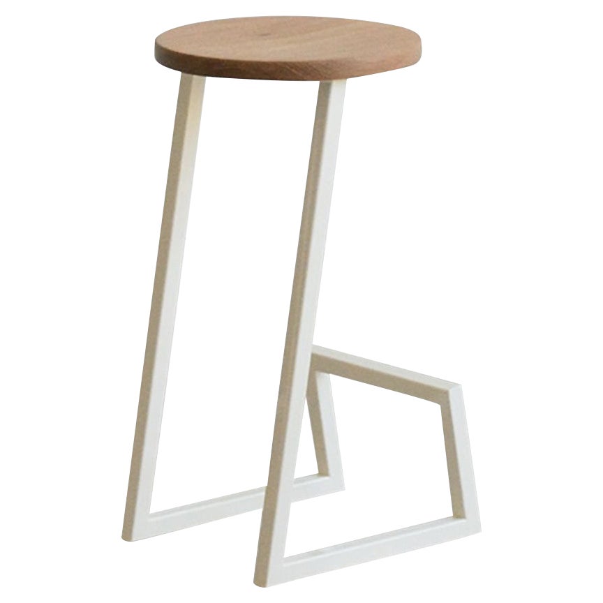 Oak Corktown Counter Stool by Hollis & Morris