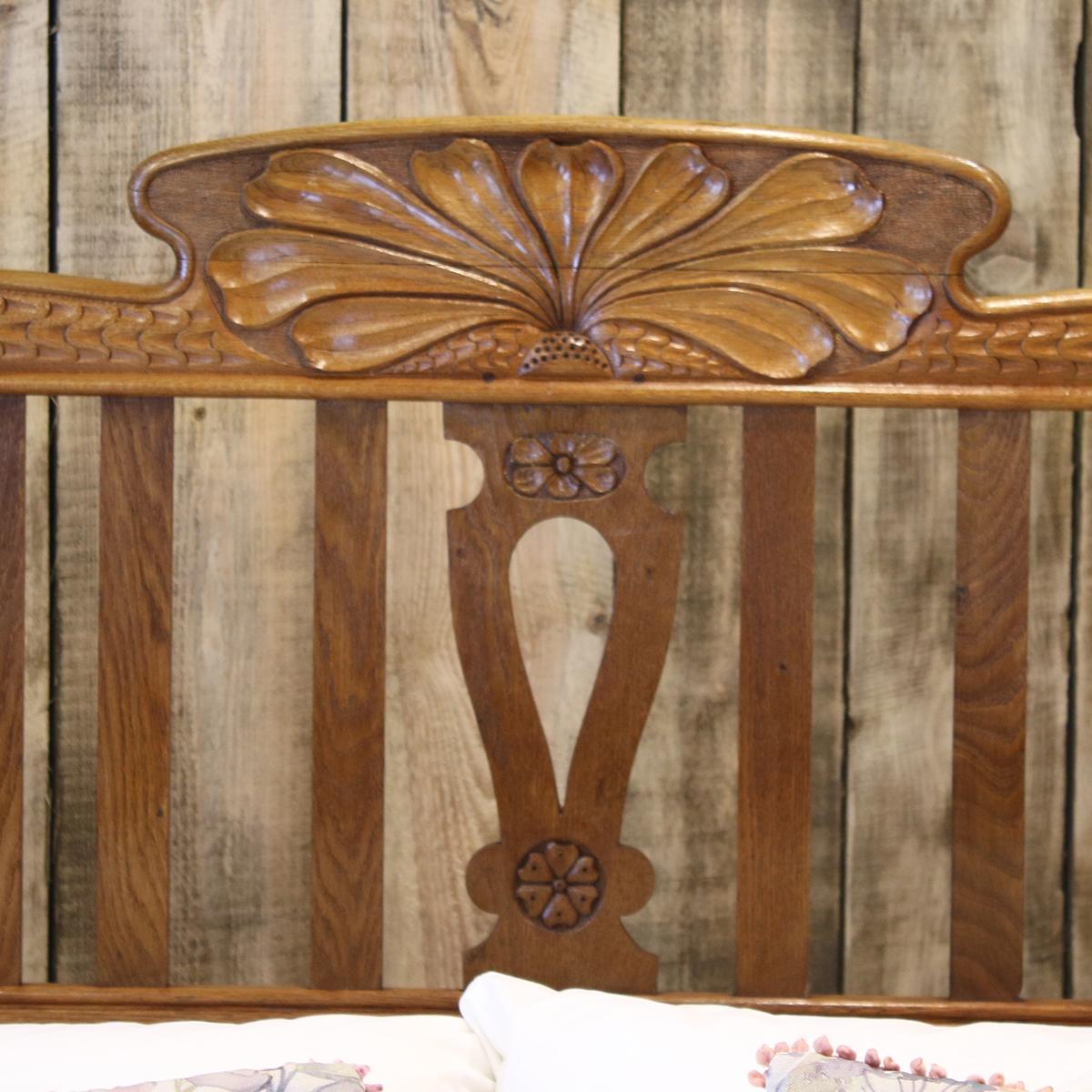 19th Century Oak Country Bed WD31