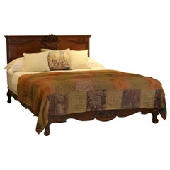 Antique Oak Country Bed WK127