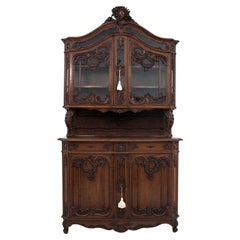 Oak Credenza Cupboard, France, circa 1900