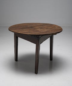 Oak Cricket Table, England, Circa 1770