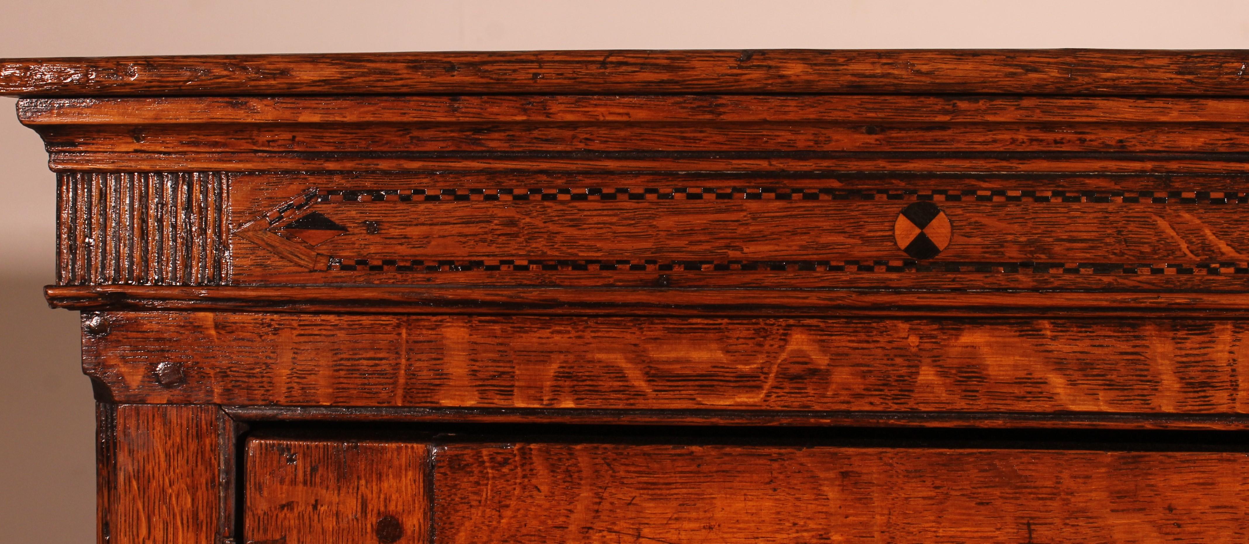 Britannico Credenza in Oak - 18° secolo in vendita