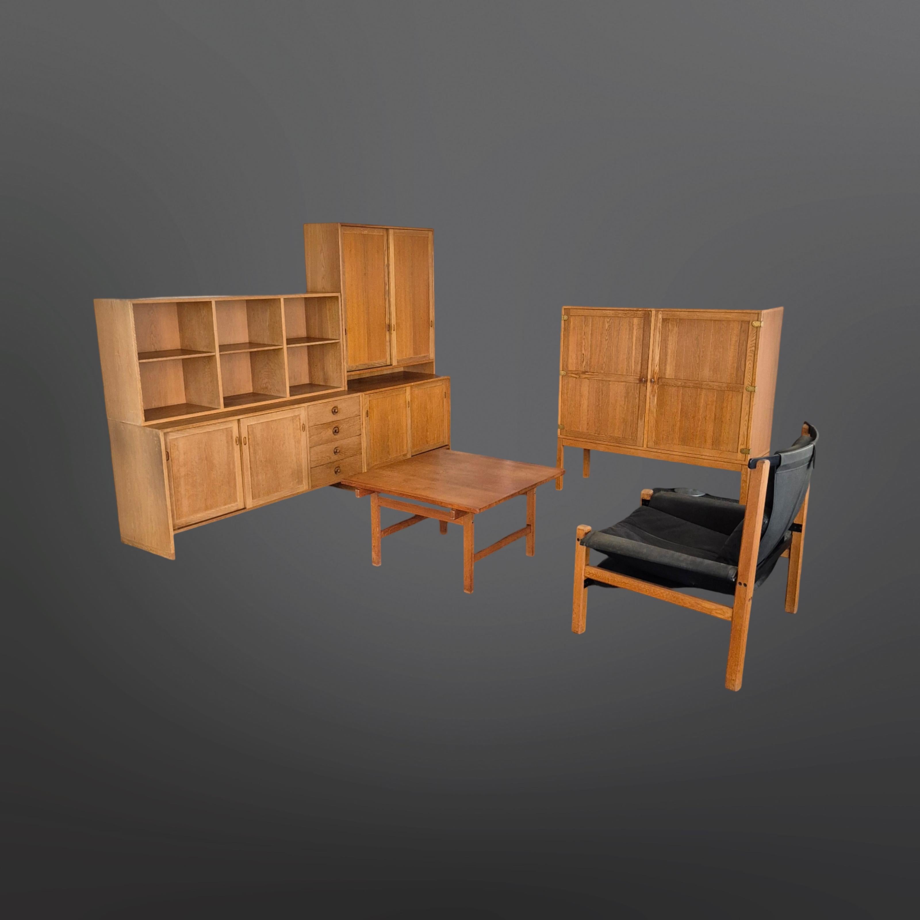 Credenza in Oak di Kurt Østervig per ab Randers, Danimarca 1960 in vendita 6