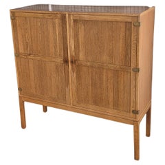 Oak cupboard by Kurt Østervig for ab Randers, Denmark 1960s