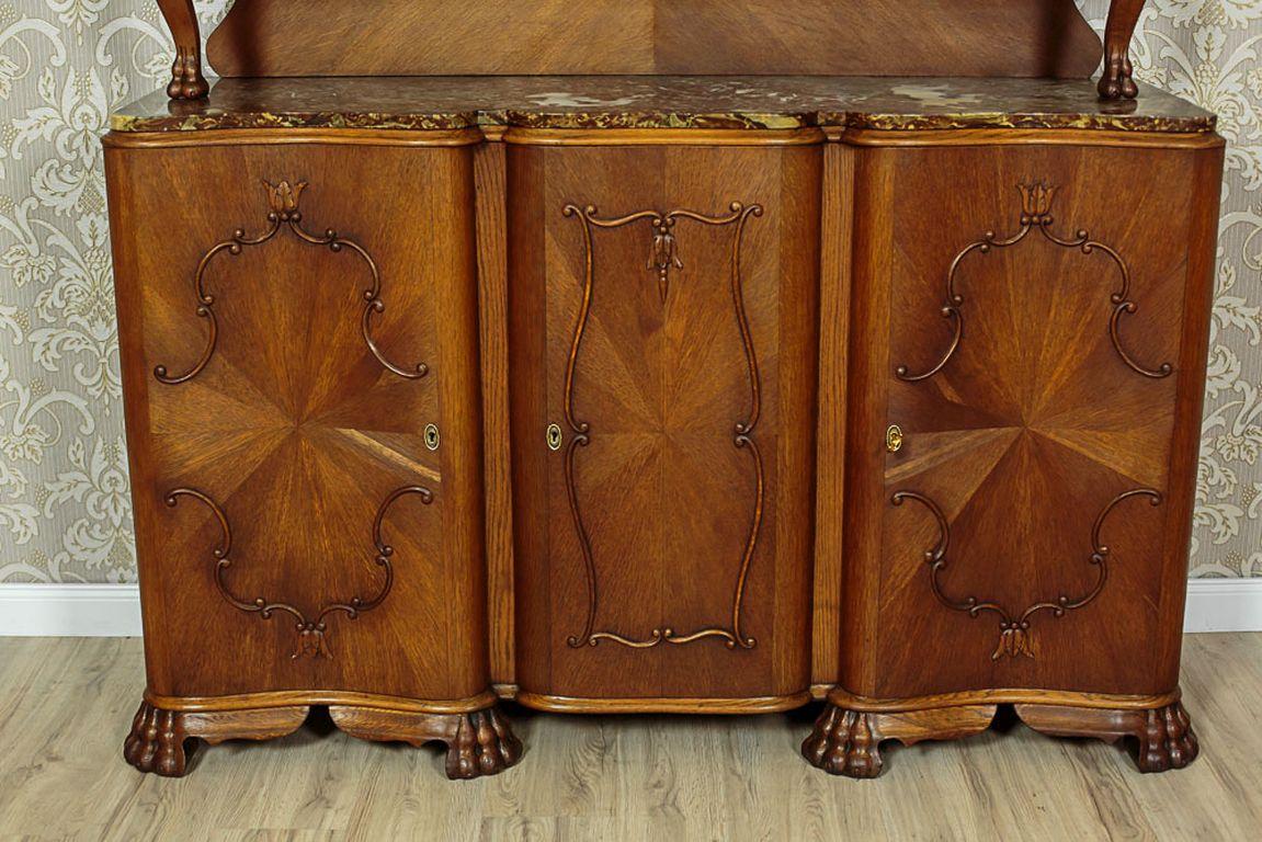 Oak Cupboard from the Interwar Period 6