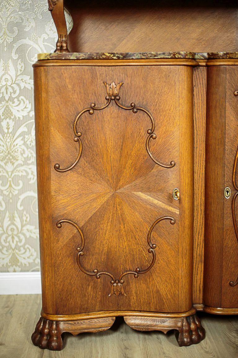 Oak Cupboard from the Interwar Period 8