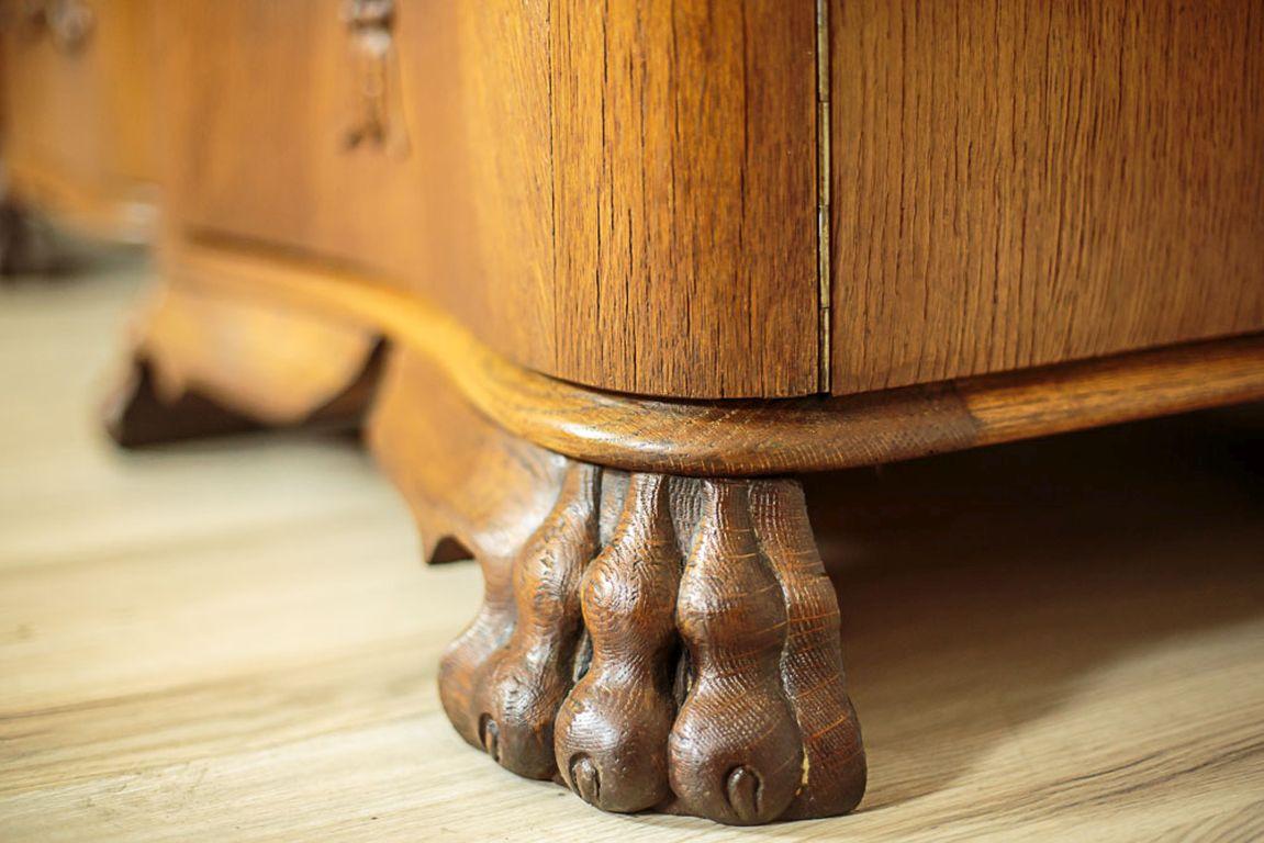 20th Century Oak Cupboard from the Interwar Period