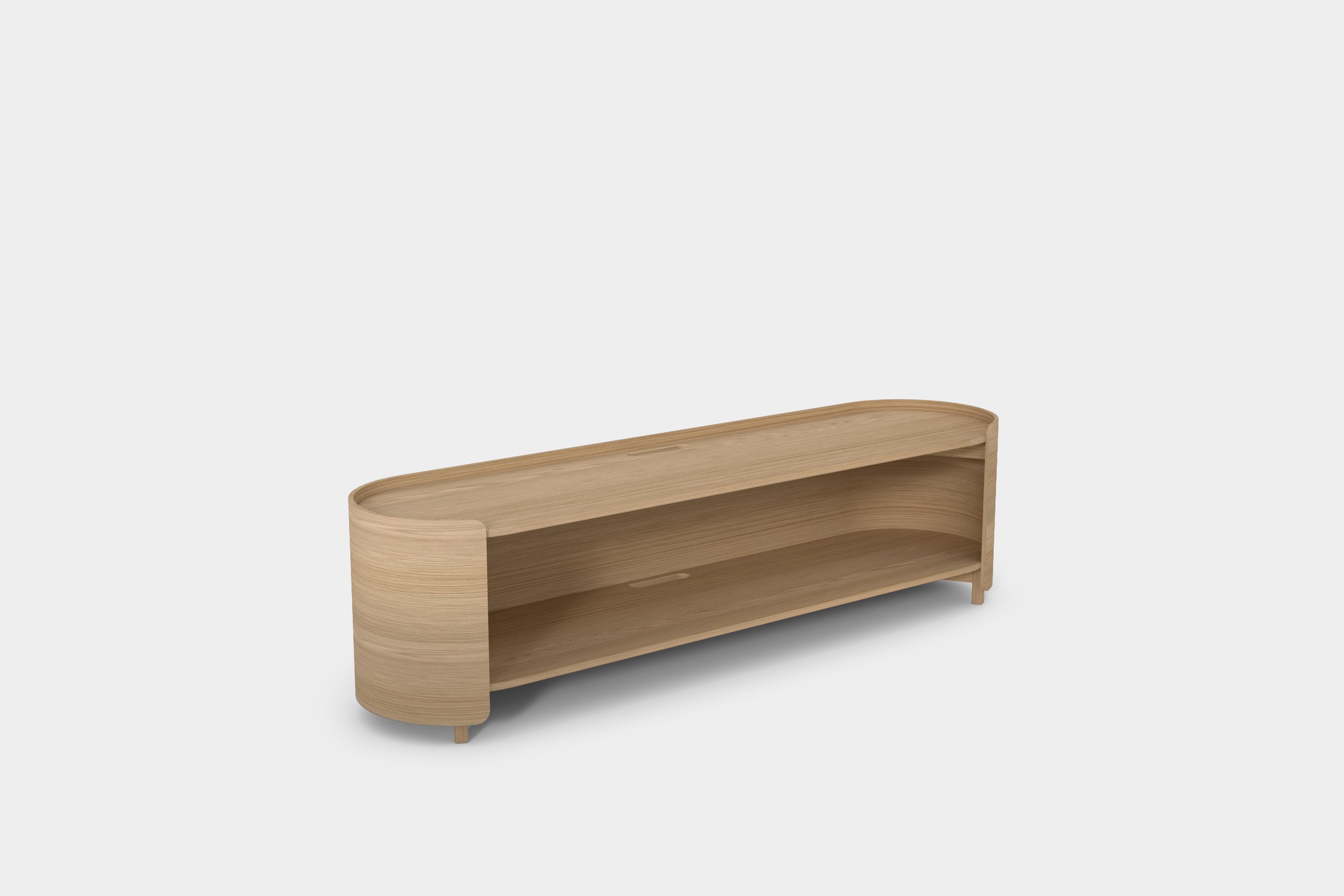 Prima Tv Stand, Entertainment Center, Low Console in Oak Wood Veneer

Prima Collection is born under the idea of creating fundamental pieces for the home, those that you simply cannot imagine your space without.

Prima TV Stand provides a great