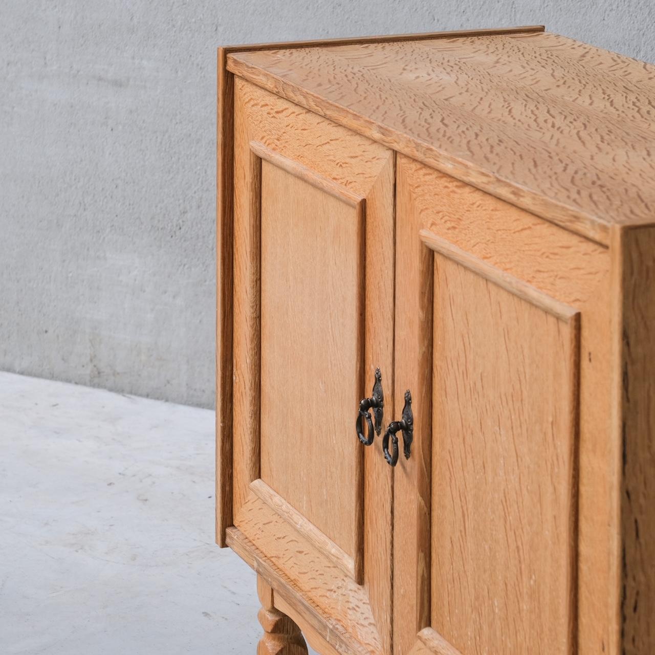 Oak Danish Mid-Century Bedside Cabinets or Sideboards attr. to Henning Kjaernulf 8