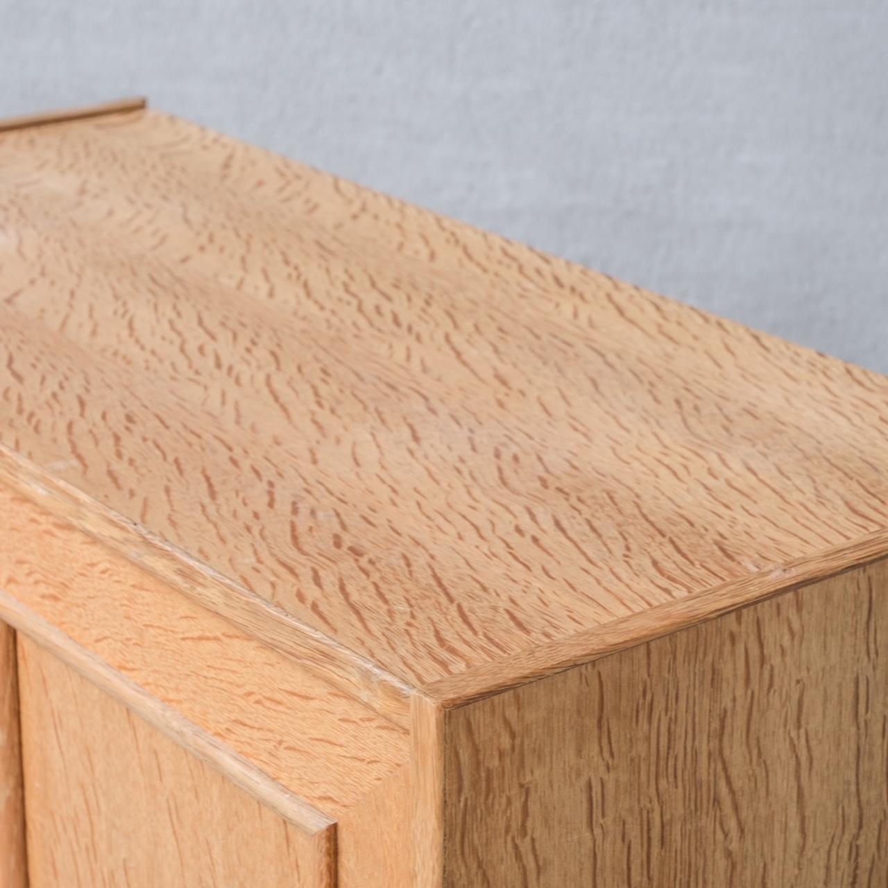 Oak Danish Mid-Century Bedside Cabinets or Sideboards attr. to Henning Kjaernulf 2