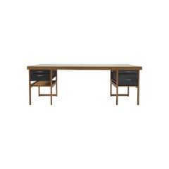 Oak Desk by Benedikt Rohner for Oswald, Switzerland, 1965