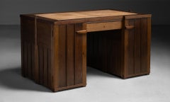 Oak Desk by Paul Bromberg, Netherlands circa 1930