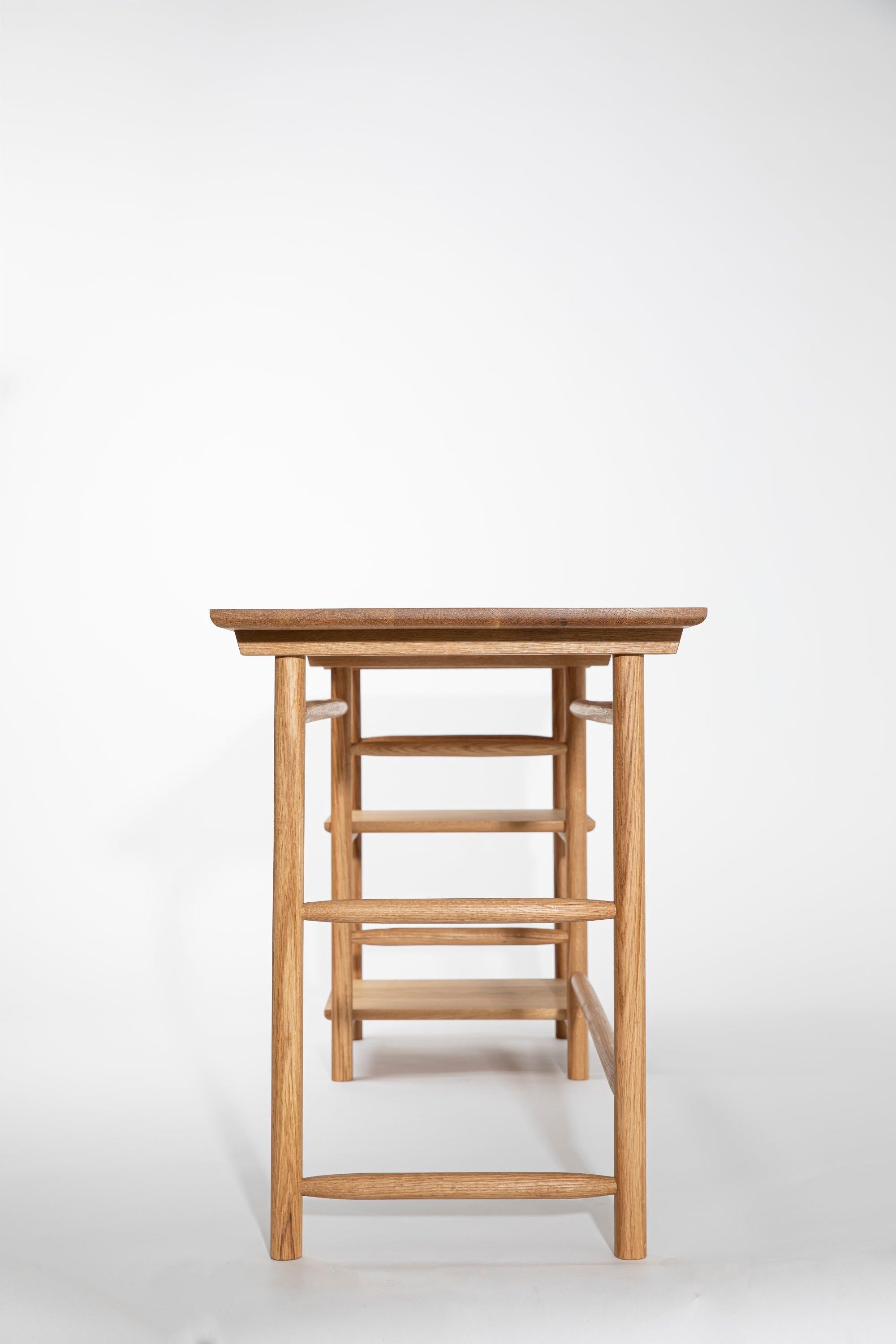 Oak-desk In New Condition For Sale In Carnota, A Coruña, Galicia