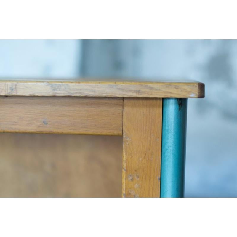 French Oak Desk from Jean Prouvé Workshops, 1950 For Sale