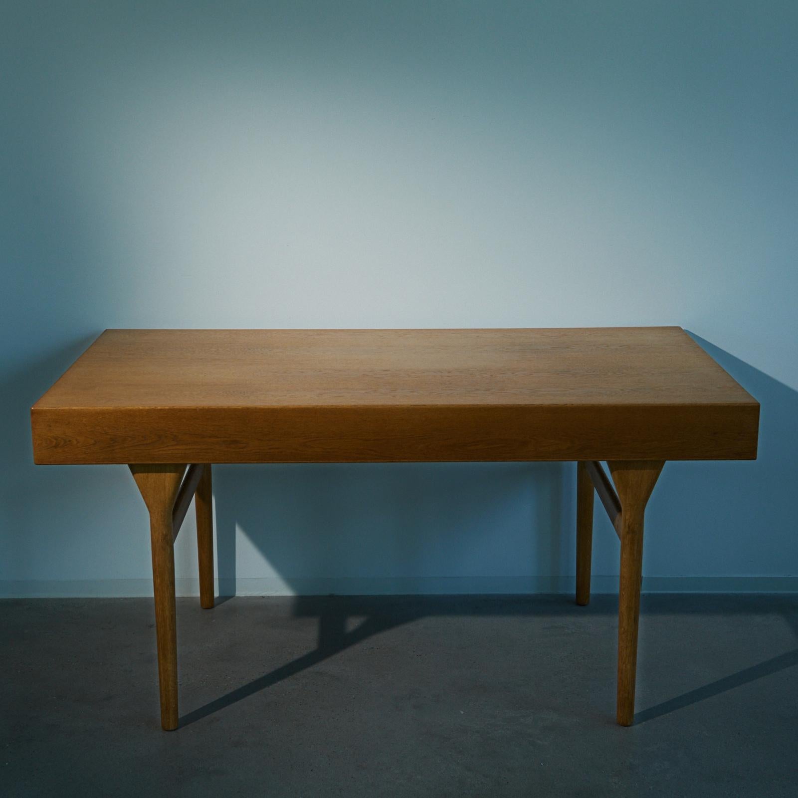 Scandinavian Modern Oak Desk Model ND 93 by Nanna Ditzel