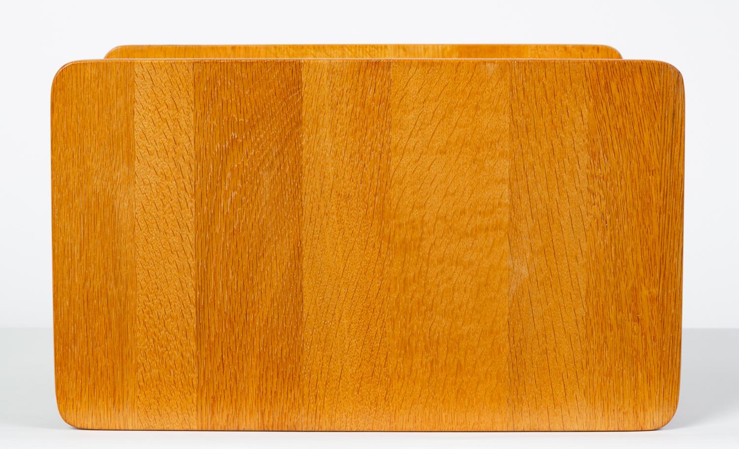 Swedish Oak Desk Organizer with Painted Drawers by Børge Mogensen for Karl Andersson
