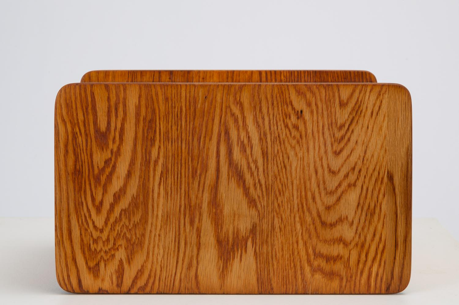 Oak Desk Organizer with Painted Drawers by Børge Mogensen for Karl Andersson 1