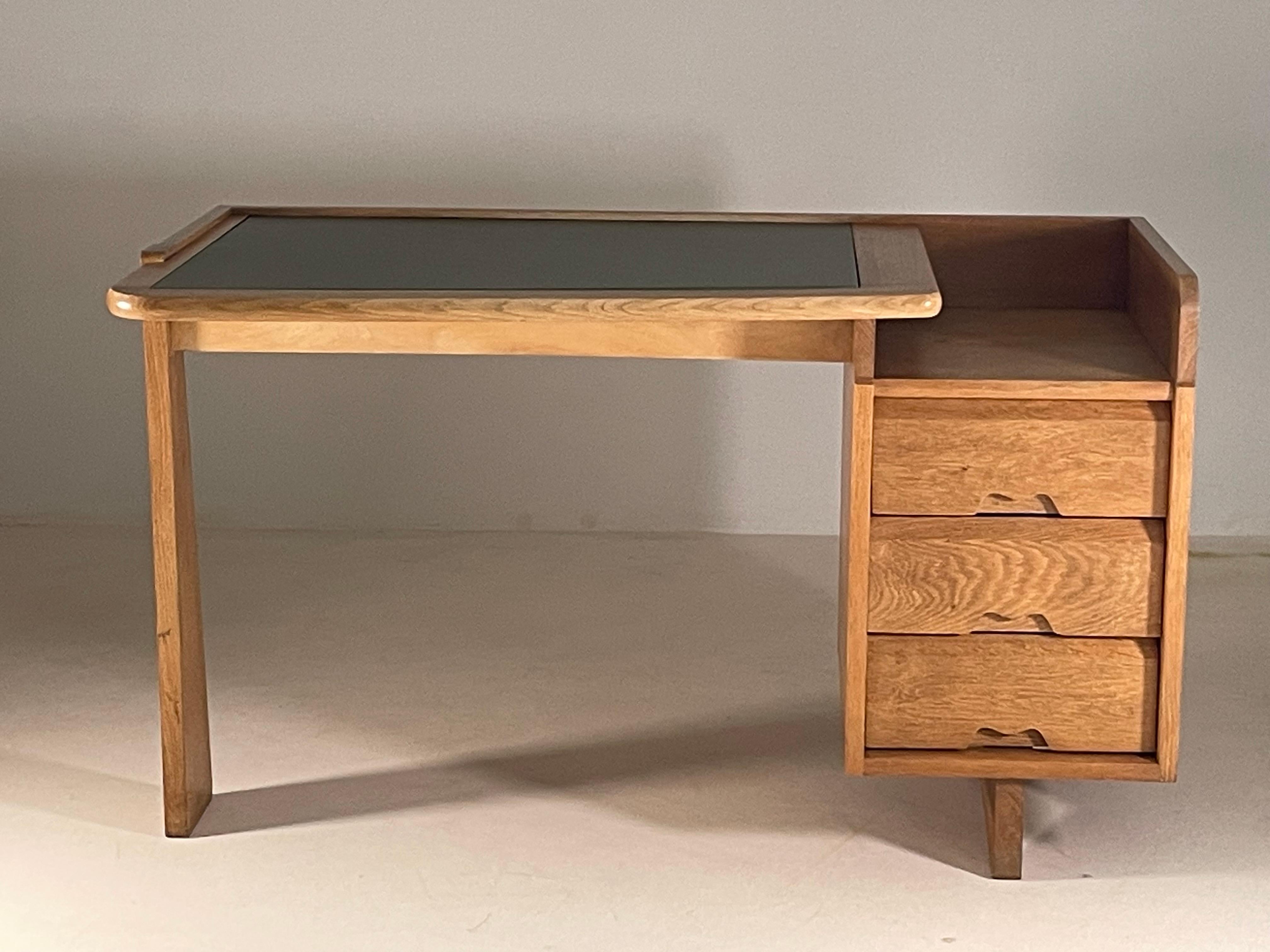Francese Scrivania in Oak, modello 
