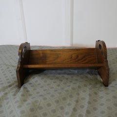 Oak Desk Top Book Trough, with Handles  A useful piece made in oak