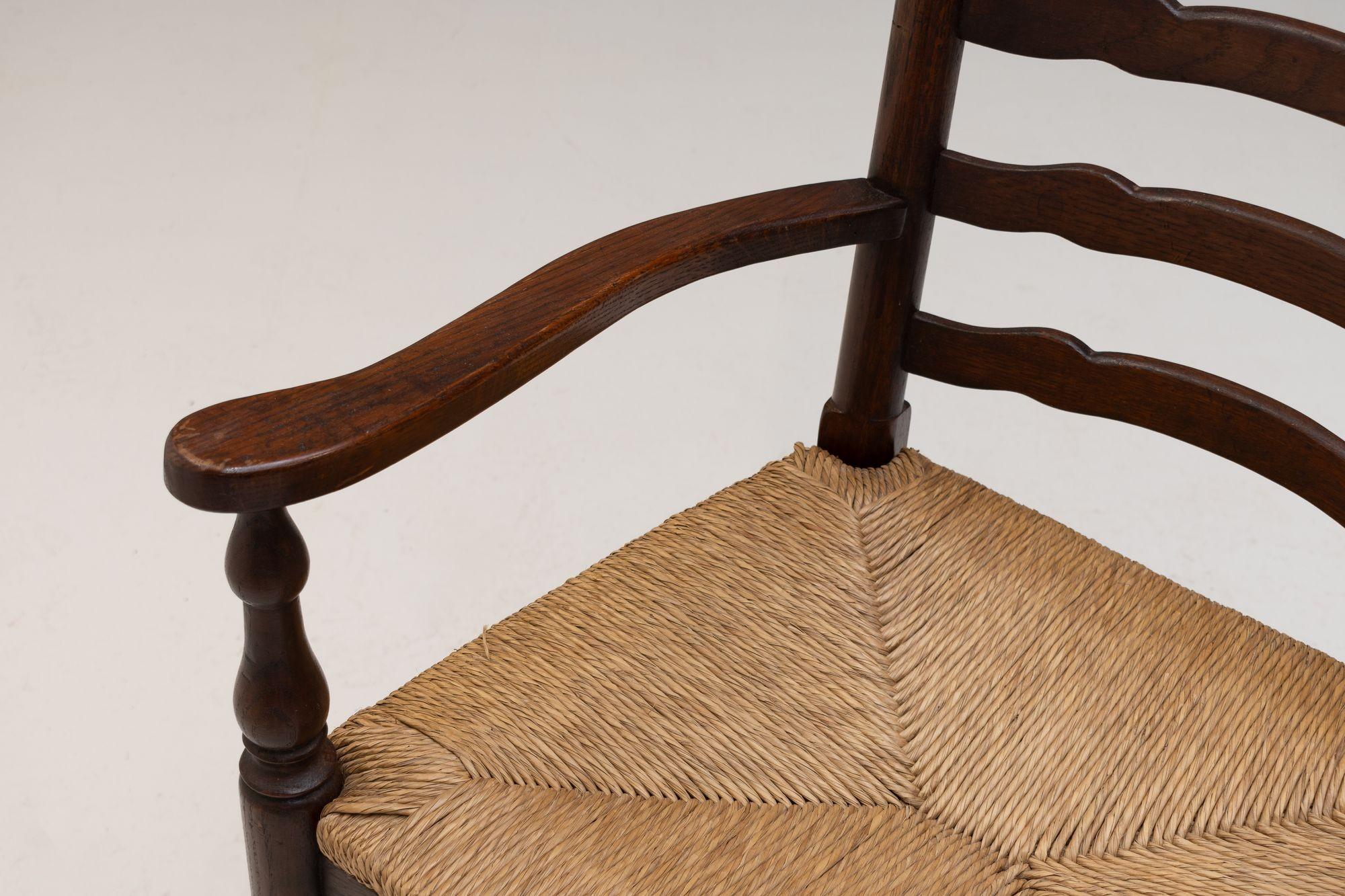 Late 20th Century Oak Dining Chairs For Sale
