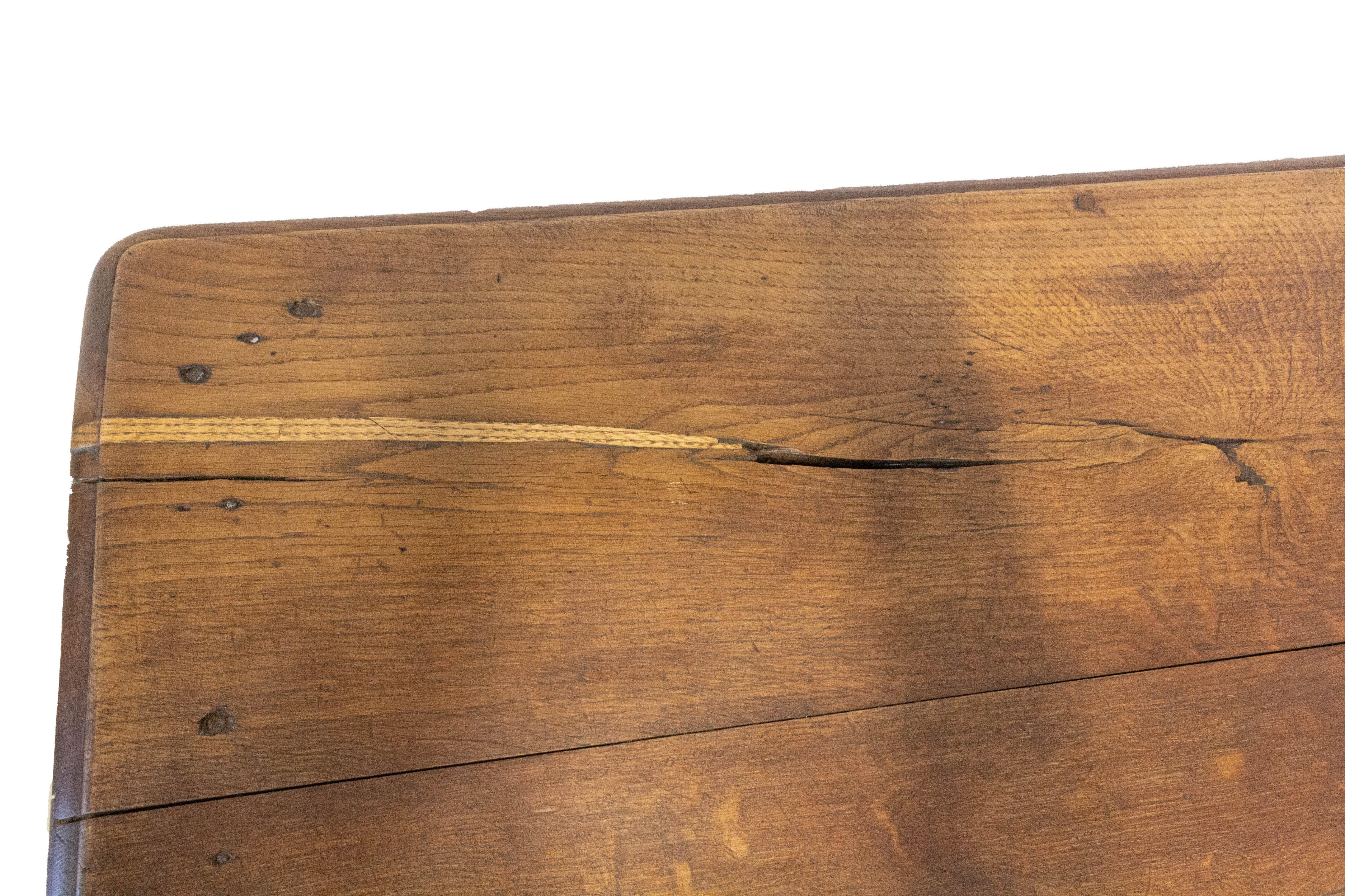 Oak Dining Table Basque Spanish Renaissance Revival Refectory Extends Midcentury 10