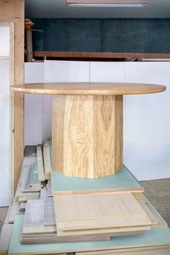 Oak Dining Table by Daniel Nikolovski