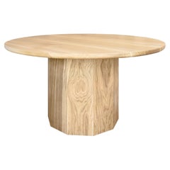 Oak Dining Table by Daniel Nikolovski